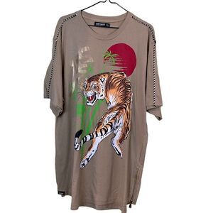 Contender MCMLXXXV111 Graphic Tiger Top Size 2XL Unisex